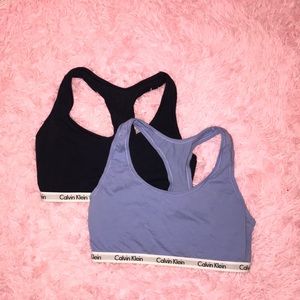 Calvin Klein bralettes